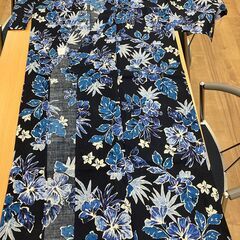 男性用浴衣　帯付　300円　№283　サイズＬＬ