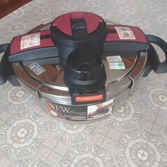 アオヤギコーポレーション ボルドー ステンレス 両手圧力鍋 4L...