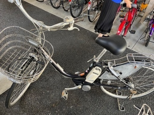 電動アシスト自転車 ヤマハPAS 26インチ サドル新品 近隣宅配可能