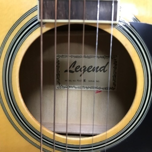 取引場所　南観音　K2207-661 legend アコースティックギター