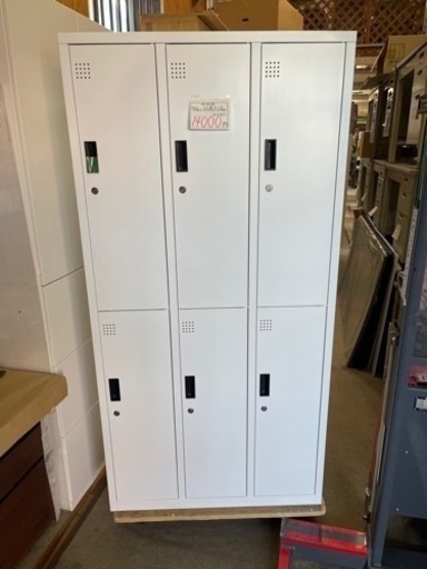 6人用ロッカー　鍵付き