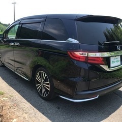 オデッセイ 25年 車検4年11月 ナビ 自動ブレーキ Bカメラ 両側電動 TVの画像
