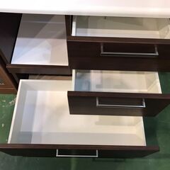 【愛品館八千代店】ニトリ　2枚扉キッチンボード　ビゼン80の画像