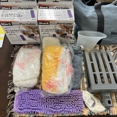 【お買い得‼️新品パーツ多数‼️】Shark Steam Portable シャークスチームポータブル スクレーパー アタッチメント付き ショップジャパンの画像