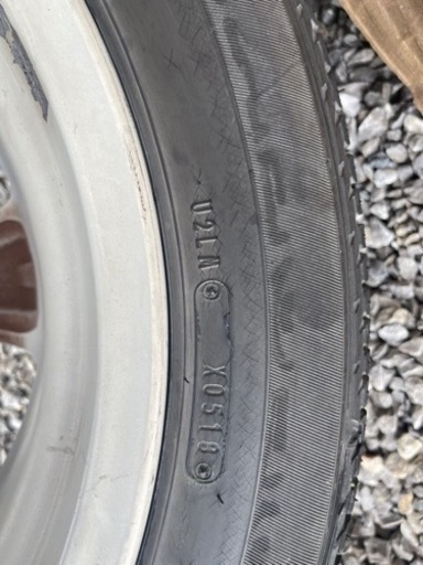 中古タイヤホイールセット　17インチ　offset52