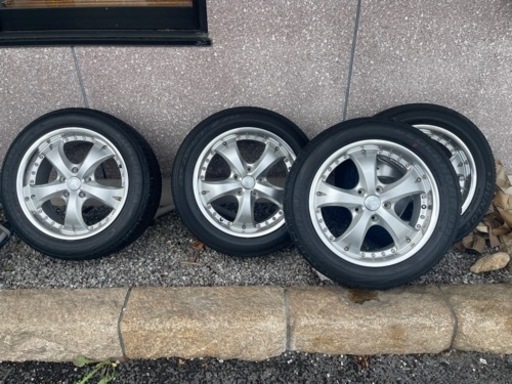 中古タイヤホイールセット　17インチ　offset52