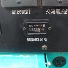 建設機械　ディーゼルエンジン発電機　デンヨー製の画像