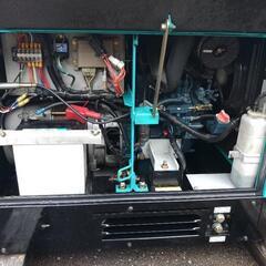 建設機械　ディーゼルエンジン発電機　デンヨー製の画像