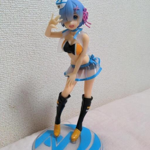 リゼロ　レム　スバルジャージ柄水着　フィギュア