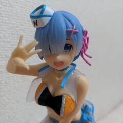 リゼロ　レム　スバルジャージ柄水着　フィギュアの画像