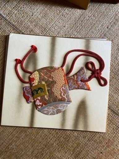 刺繍　色紙　6枚1組