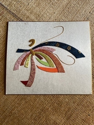 刺繍　色紙　6枚1組