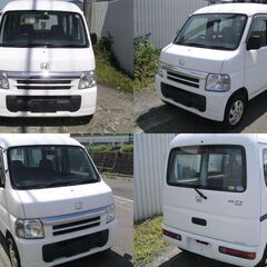 売却済み　車検込み　アクティ HH6 4WD5速マニュアル バモスフェイス　走行19313kmの画像