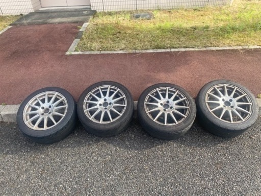 エンケイチューニングsc03　4穴　pcd100 NS2R付き