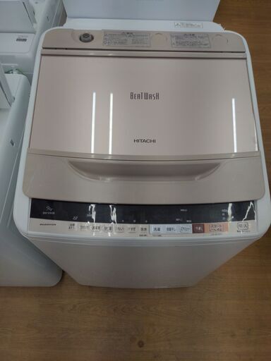 ☆ジモティー割引有り☆HITACHI  BW-V90ビートウォッシュ 9.0kg洗濯機B 2017年製 中古品