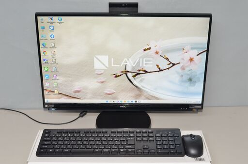 一体型パソコン 最新Windows11+office NEC DA770/H core i7-7500U/新品爆速SSD1TB/メモリ8GB/23.8 インチ/ブルーレイ/無線内蔵/テレビ機能