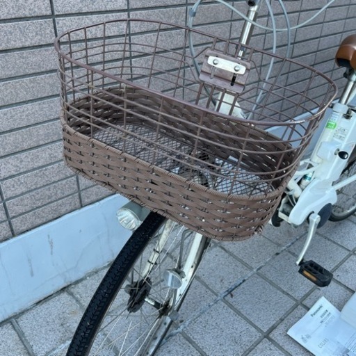 パナソニック　電動アシスト自転車　BE-ELCF63 ホワイト