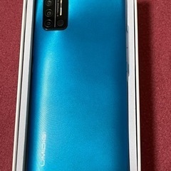 スマートフォン（1週間間使用）SIMフリー　色グリーン