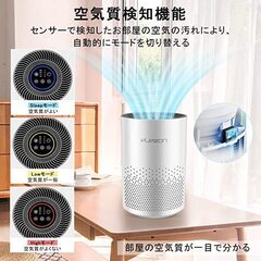 新品・未開封・定価の半額　　 elezon　空気清浄機  　花粉症対策に　の画像