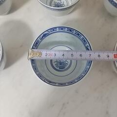♡景徳鎮 中国茶器   透かし彫り茶器♡６つセットの画像