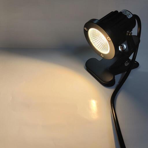 \u003c取引決定\u003e【LEDライト・コンセント電源】電球色 LEDクリップライト 小型 (PSE)規格品 防雨 防水型