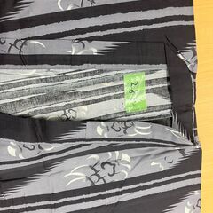男性用浴衣　帯付　300円　№286 サイズＬＬの画像