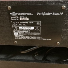 VOX Pathfinder Bass 10 ベースアンプの画像