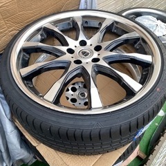 WORK シュバート 20インチ タイヤ新品の画像