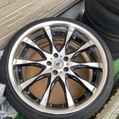 WORK シュバート 20インチ タイヤ新品の画像