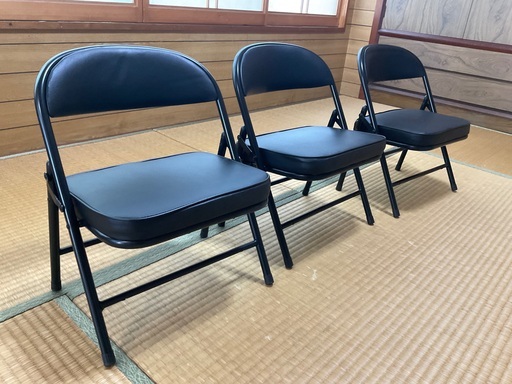 折りたたみ椅子　小型　3セット