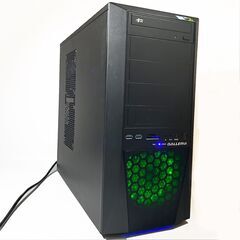 ゲーミングPC Corei7 GTX1050ti メモリ16GB SSD×HDD ApexやFortniteが十分楽しめるハイコスパPC