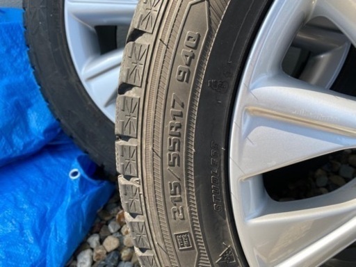hs250h レクサス　純正ホイール　215/55R17