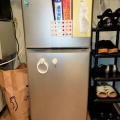 8/10締めきり　サンヨ－　ノンフロン直冷式冷蔵庫