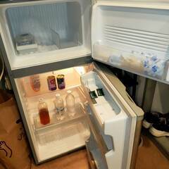 8/10締めきり　サンヨ－　ノンフロン直冷式冷蔵庫の画像