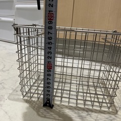 無印良品ステンレス製カゴの画像