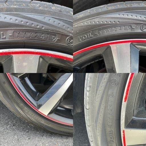 【交渉中】COSMIC VENERDi MADELENA 8.5J×20+35 245/40R20 安心の国産タイヤ　ヨコハマタイヤブルーアースRV-02 タイヤホイールセット