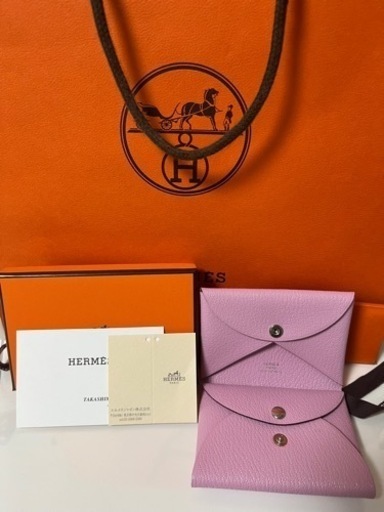 『新品』HERMS エルメス　カルヴィ名刺入れ　カード入れ