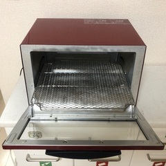 2016年製 タイガーオーブントースター「うまパントースターKAE-G13N」レッドの画像