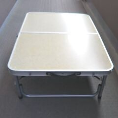  キャンプ テーブル 折りたたみ アウトドア 90x60cm 二段高さ調節 持ち運び ピクニック レジャー バーベキューの画像