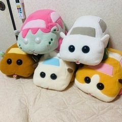 モルカー BIGぬいぐるみ5点セット
