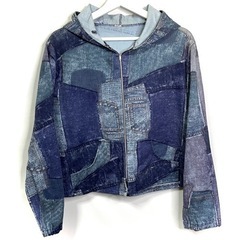 vintage ヴィンテージ デニム パーカー Mアメリカ製 50\'s 50年代 ビンテージ 希少 正規品 古着 カジュアル mixsculture ミックスカルチャー 