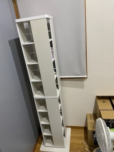 回転本棚8段（即決3000円）