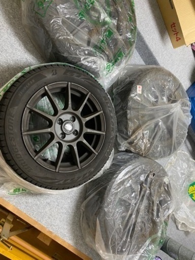 ミニクーパータイヤ、ホイール4本セット（即決10万）