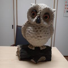 フクロウの置物
