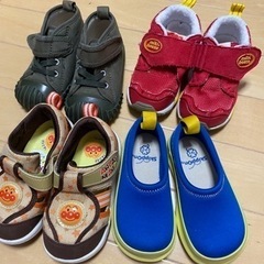 14cm４足【mikihouse/converse/アンパンマン...