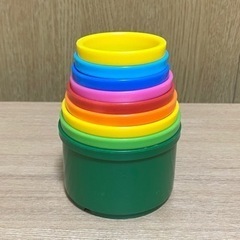 おもちゃ コップ重ねの画像