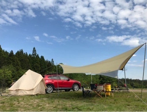 【再値下げ】GEテント2.5 ニュートラルアウトドア　キャンプ　テント　ゲル型ワンポール