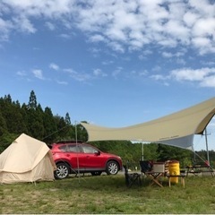 【再値下げ】GEテント2.5 ニュートラルアウトドア　キャンプ　テント　ゲル型ワンポールの画像