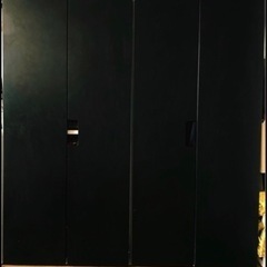 IKEAワードローブ２個　(中のもの含まれません)の画像