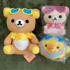 リラックマぬいぐるみ3点